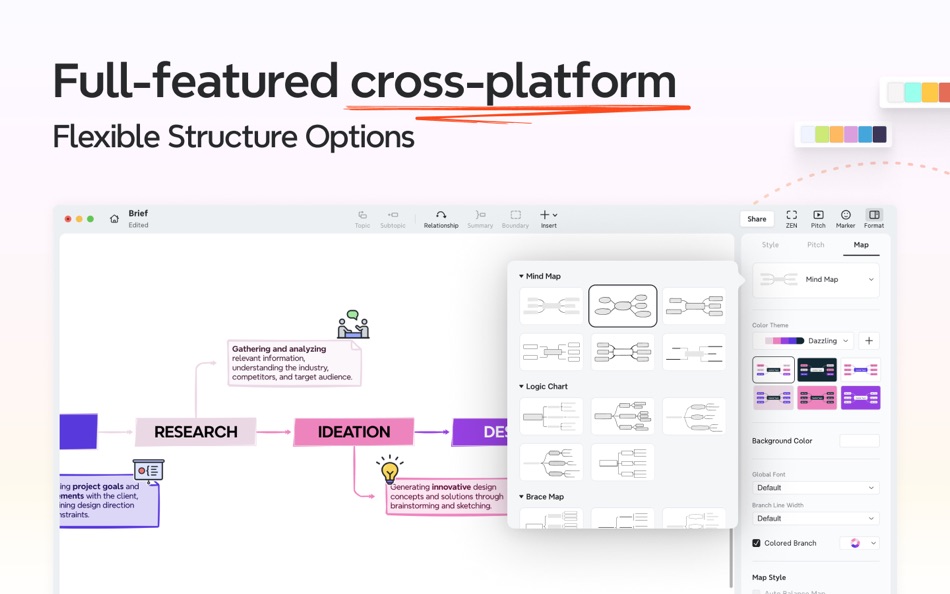 #2. Xmind: Mind Map (macOS) 由: Xmind Ltd.