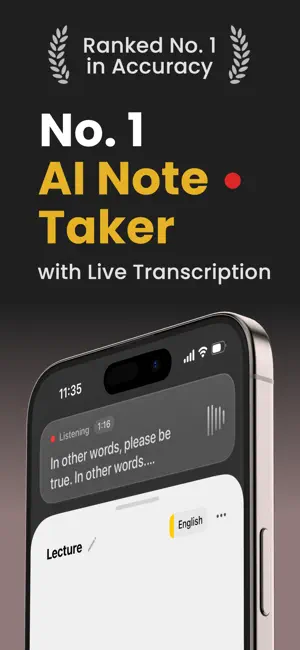 Whisper Notes - AI Note Taker screenshot 1