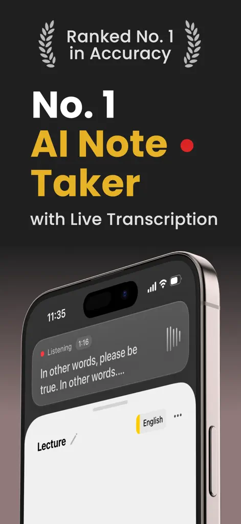 Whisper Notes - AI Note Taker - Productivity App | MWM