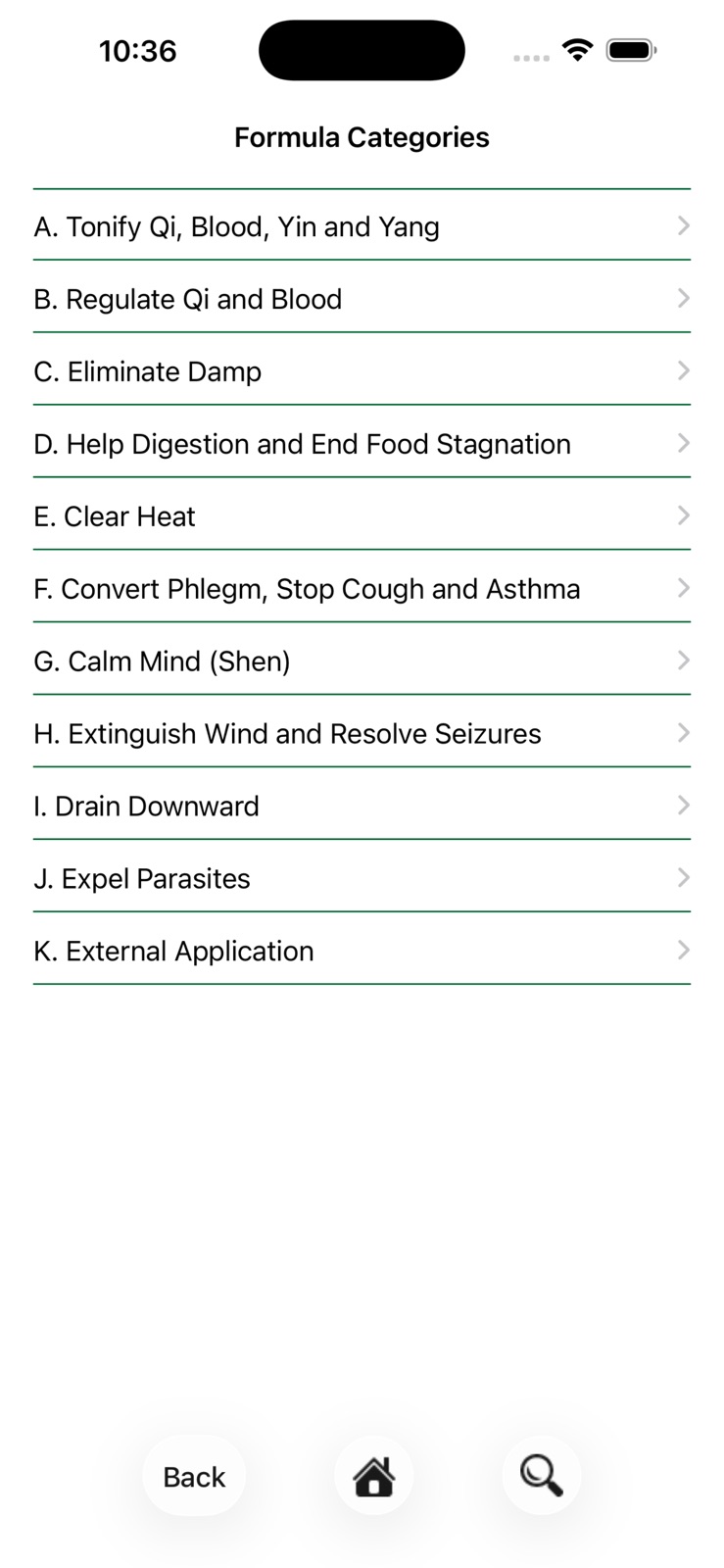 Veterinary Herbal App iphone screenshot 4