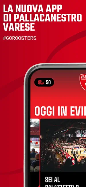 Pallacanestro Varese screenshot 1