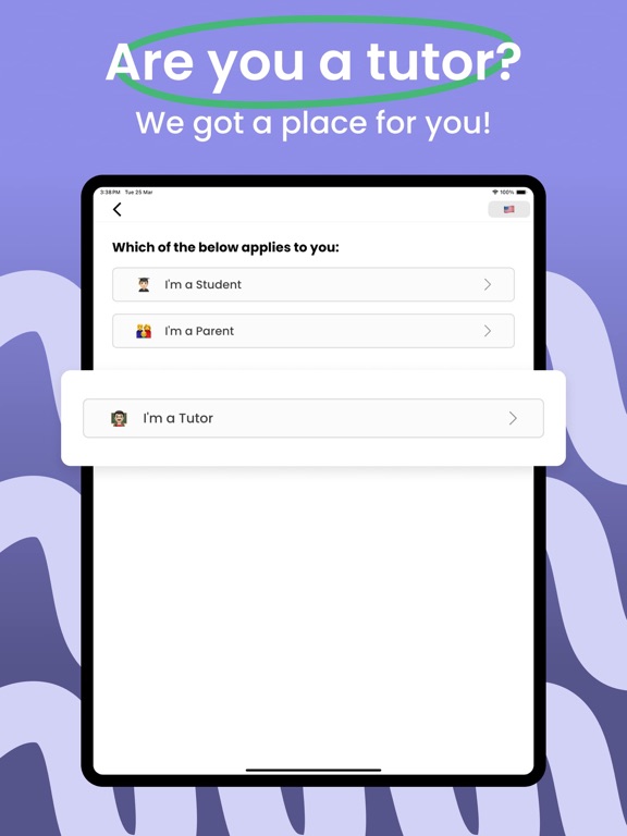 AlGooru - Find a Private Tutor iPad screenshot 5 - Education app