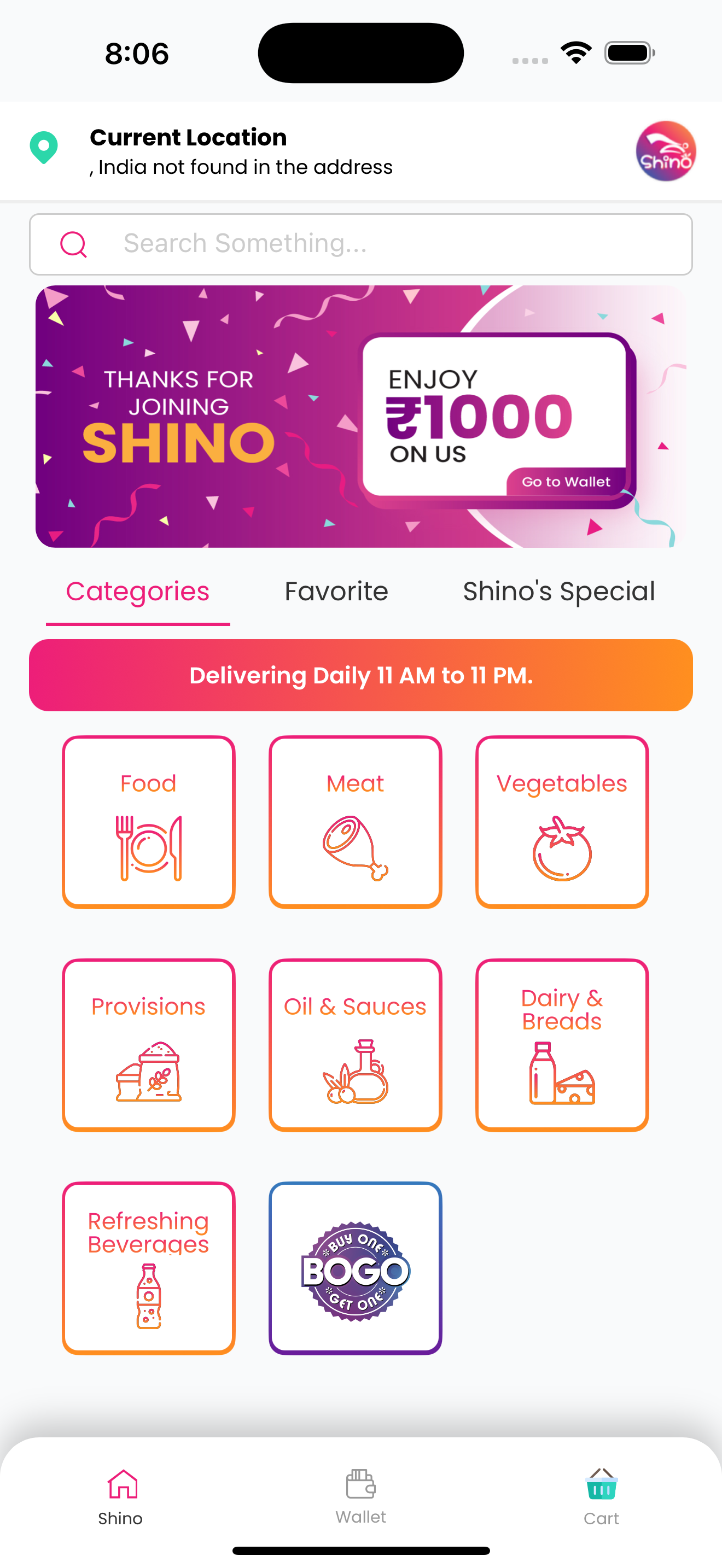 Shino - Shop Local. Fast.
