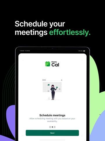 NeetoCal iPad screenshot