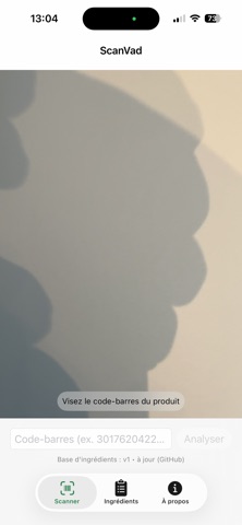 ScanVad screenshot