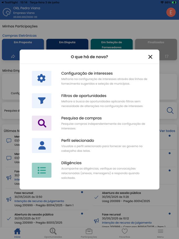 Screenshot #4 pour Compras.gov.br