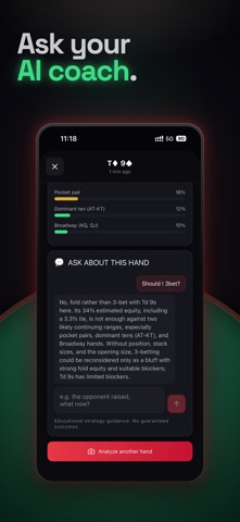Poker AI: Odds & Equity Screenshot 3 of 6