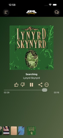 96.9 KZMZ Classic Rock app screenshot