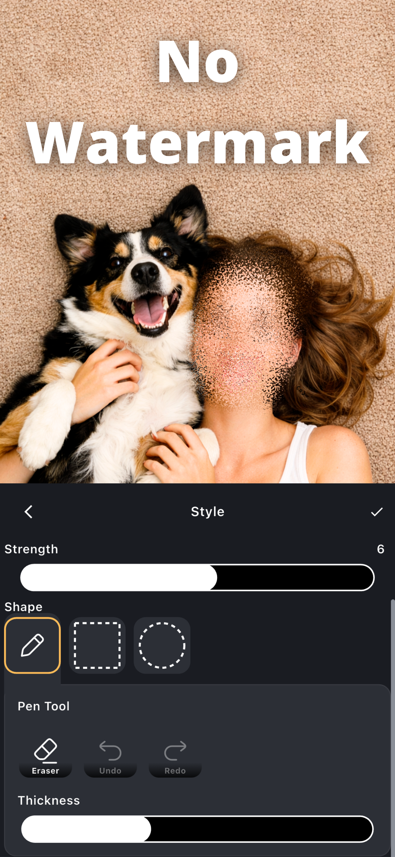 Video Blur Editor - Pixelate screenshot 4