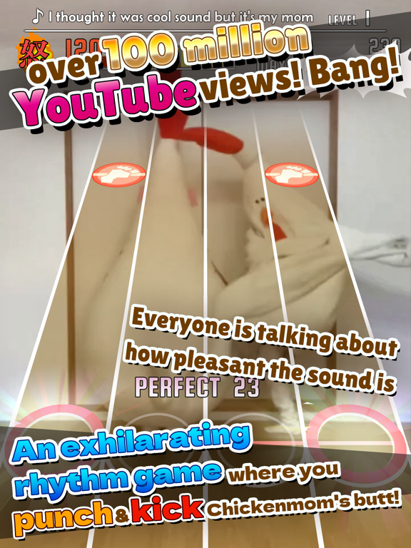 ChickenMom's rhythm game