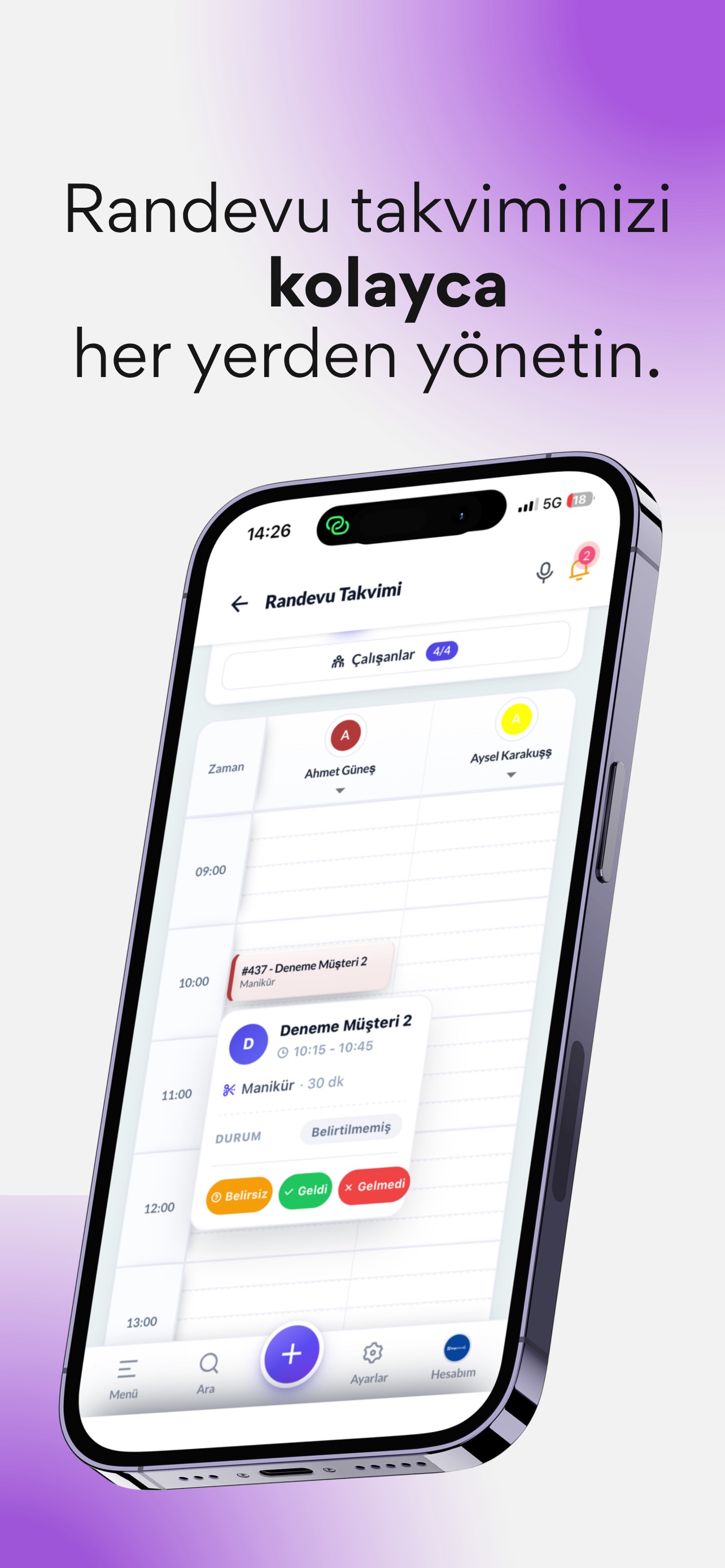 Screenshot 1 of AppRandevu
