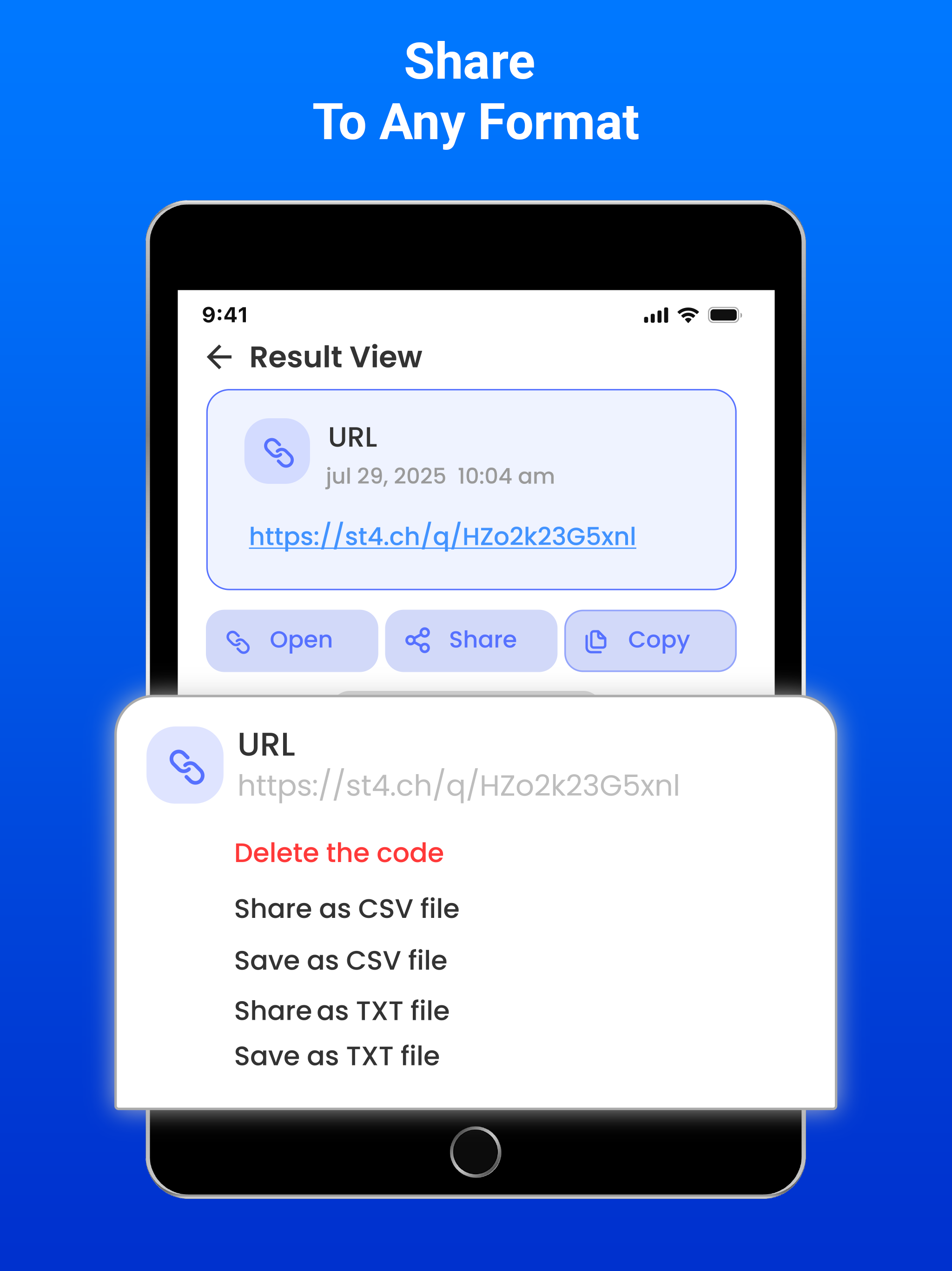 All-in-One QR Scanner