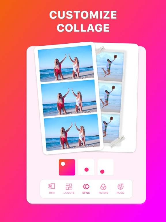Loop for Boomerang - Loomix iPad screenshot 5 - Photo & Video app