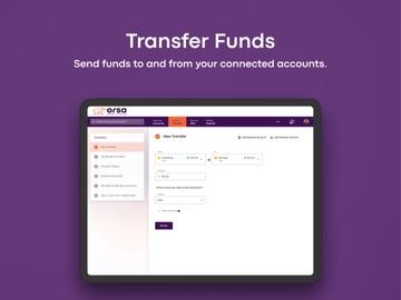 orsa credit union banking iPad screenshot