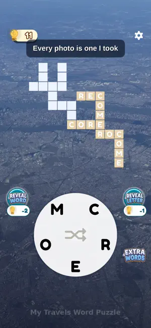 My Travels Word Puzzle screenshot 1