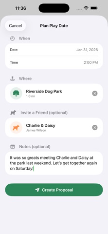 Pup Play Dates screenshot