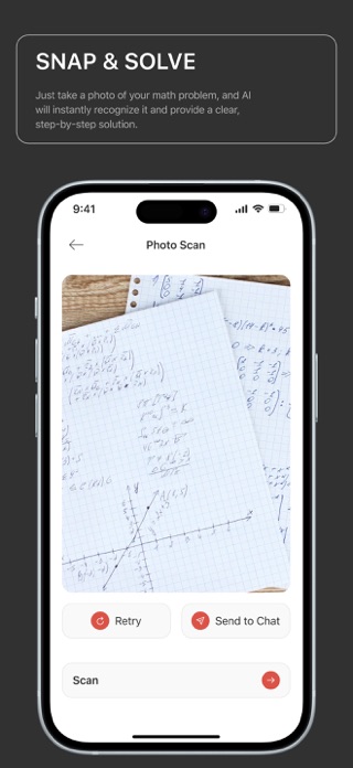 AI Chat: Math Homework Helper Screenshot 4 of 5