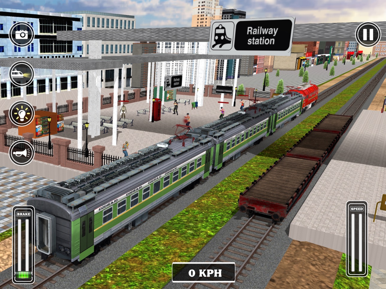 Screenshot 5 of Train Driving Simulator Game
