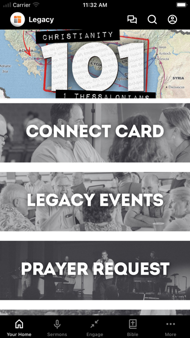 Legacy Bible Church Screenshot