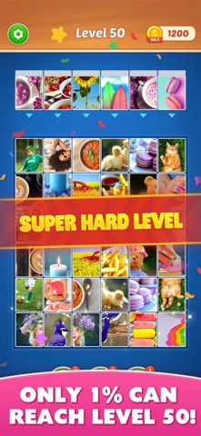 Jigsaw Cards: Drop & Match iPhone screenshot