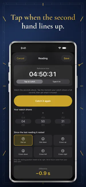 Watch Accuracy: Timing Log screenshot 3
