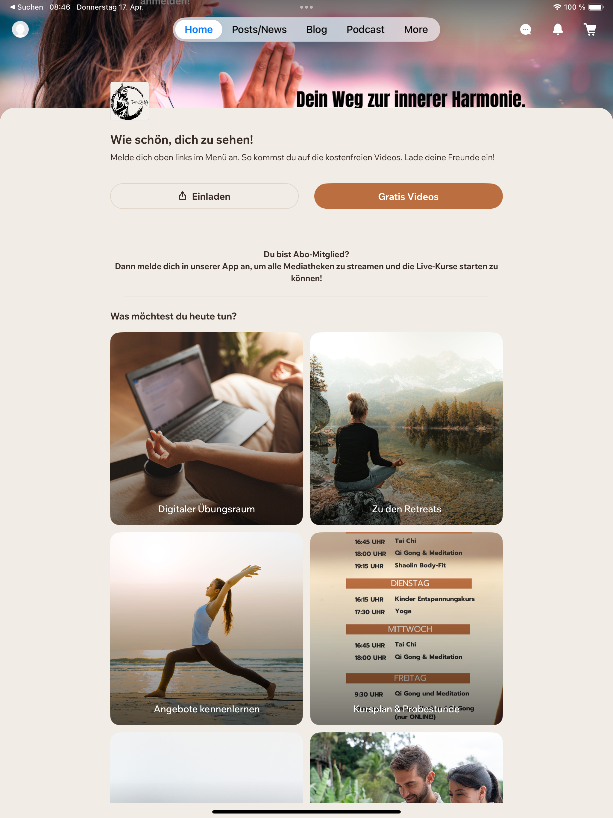 Qi Gong - Tai Chi - Meditation screenshot 4