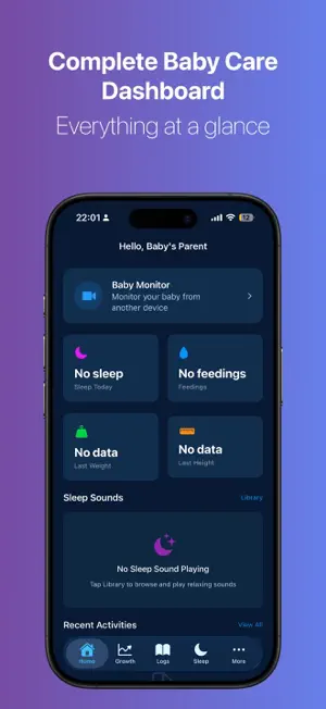 Baby Hub: All-in-One Tracker screenshot 1