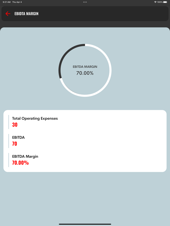 Screenshot #5 pour Ebidta Margin Calculator