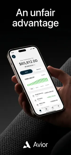 Avior: One Global Account screenshot 1