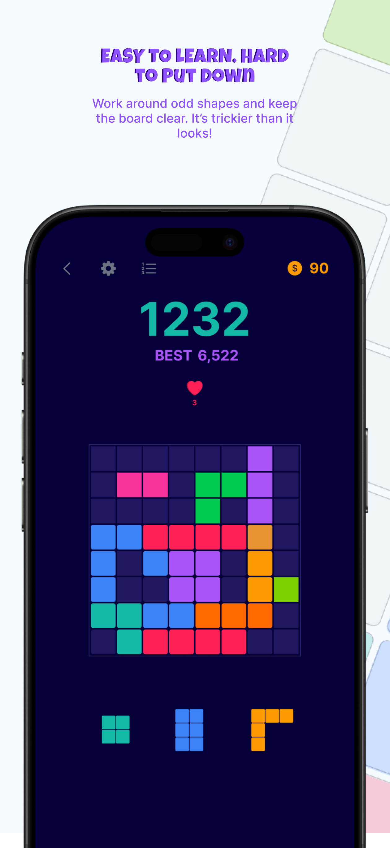 Block 'em Up! Brain Puzzle screenshot 4