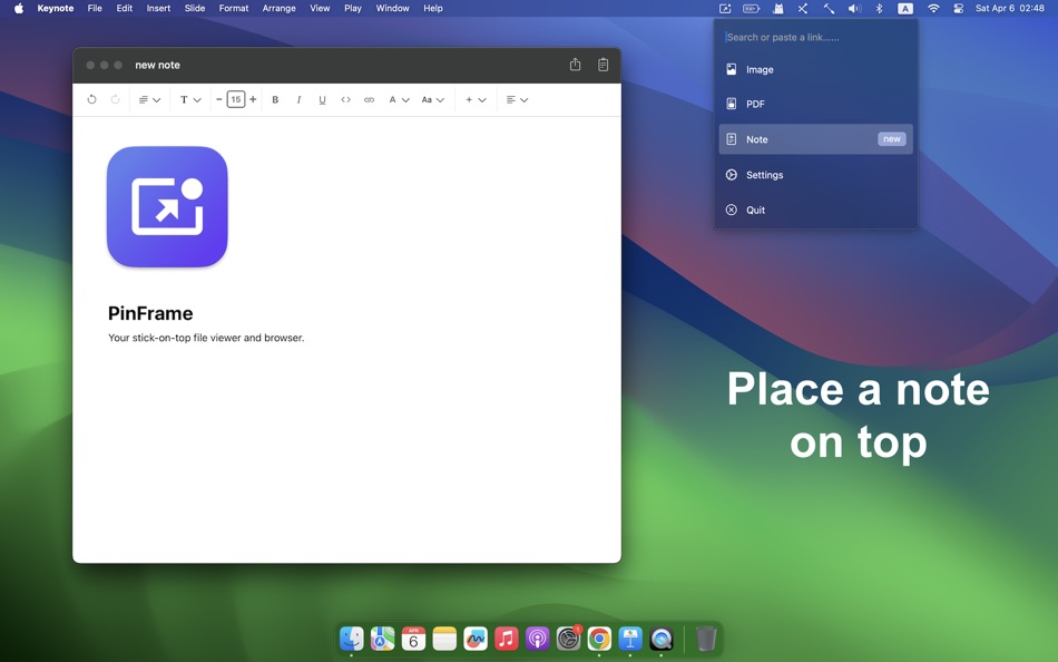 #3. PinFrame (macOS) Podle: 亚洲 付