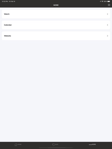Spring Hills Church iPad screenshot