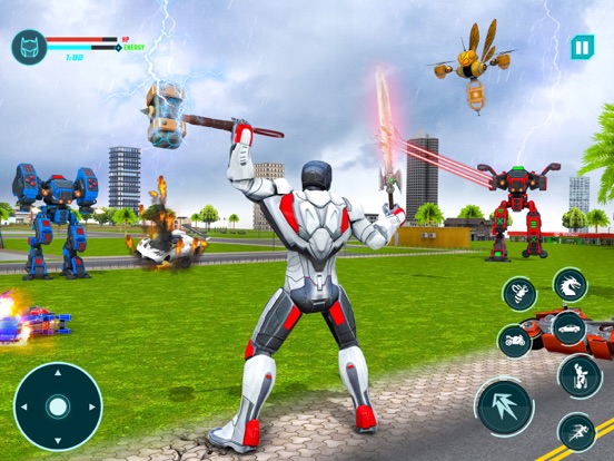 Eagle Robot Fighting Games