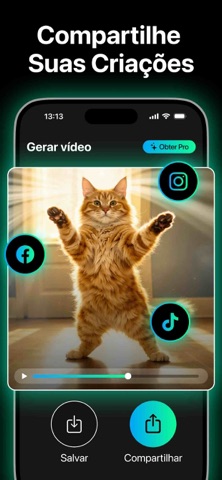 Gerador de Vídeo IA iPhone screenshot 9