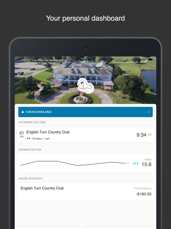 English Turn iPad screenshot 1 - Sports app