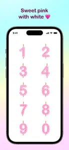 Birthday Candle Stickers screenshot #3 for iPhone