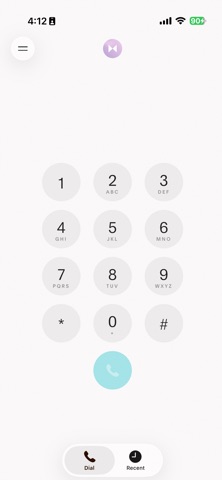 Dialer by Akia iPhone screenshot