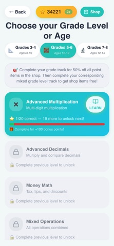 67 Math Blast iPhone screenshot