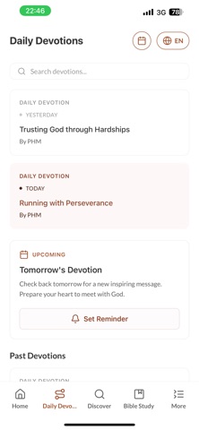 PHM Devotional screenshot