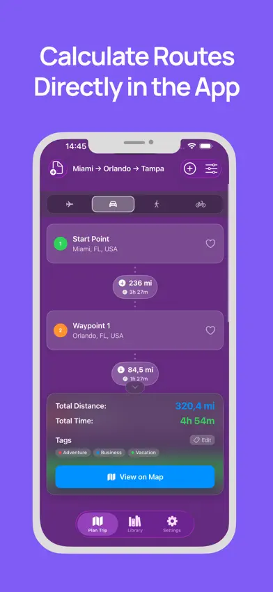 Pin Points Distance Calculator screenshot 1
