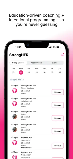 StrongHER Gym screenshot 3