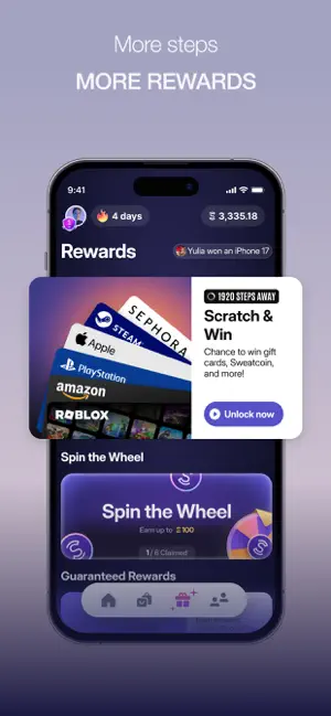 Sweatcoin Walking Step Counter screenshot 3