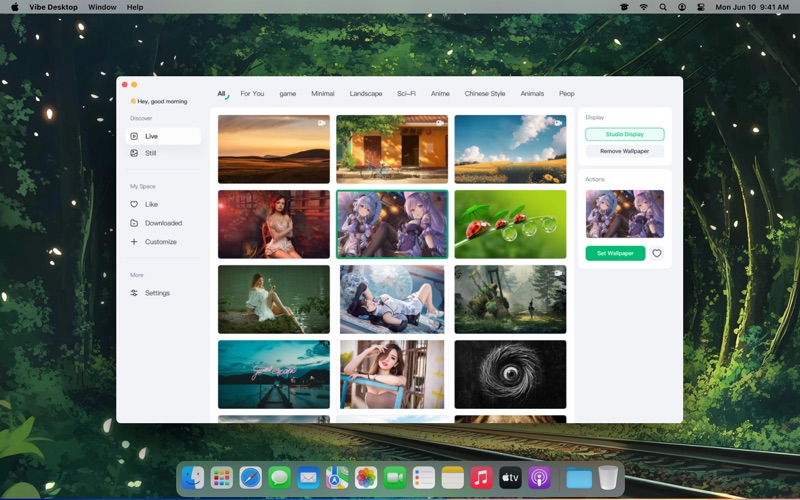 App screenshot