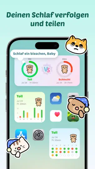 Screenshot von Widgetable: Beste & Paare auf dem iPhone 5