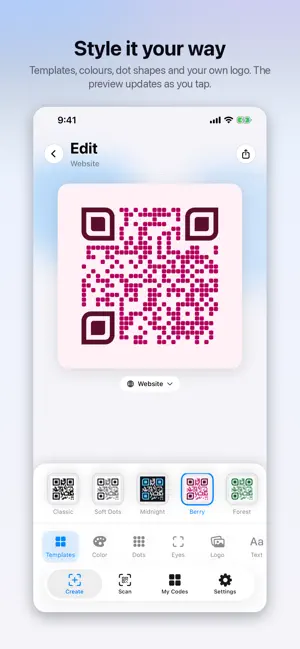 QR Code : Style and Craft screenshot 3