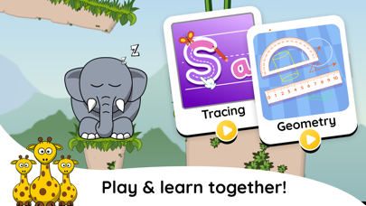 SKIDOS Elephant Math Learning Screenshot
