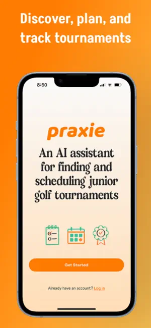Praxie - AI for Junior Golf screenshot 1