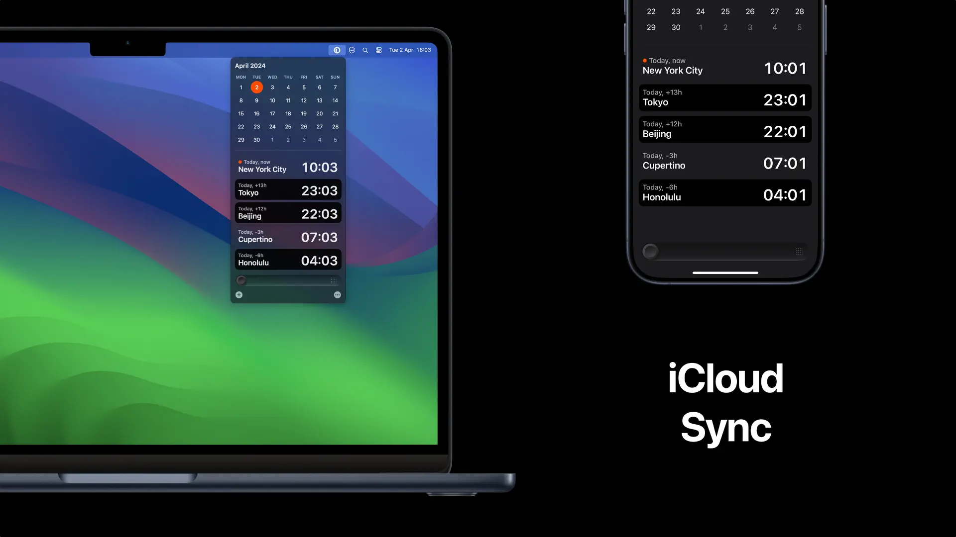 Horzono World Clock screenshot 4