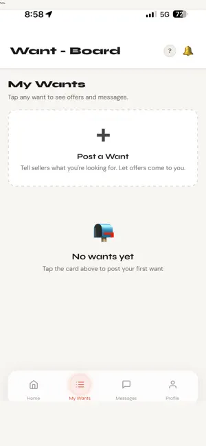 WantBoard Marketplace screenshot 2
