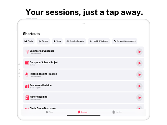 Timella Study  Work Timer
